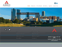 Tablet Screenshot of alinsco.com